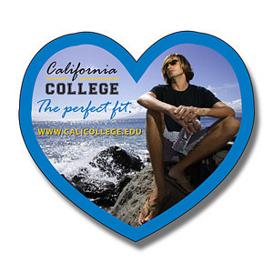 Promotional Magnets: Small Heart Magnets